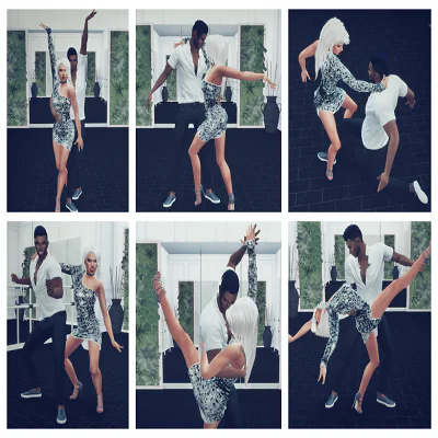 Couple dance ''Latin''