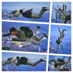 Fitness poses ''Skydive''