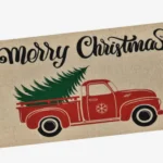 Xmas Door mats - Let it snow