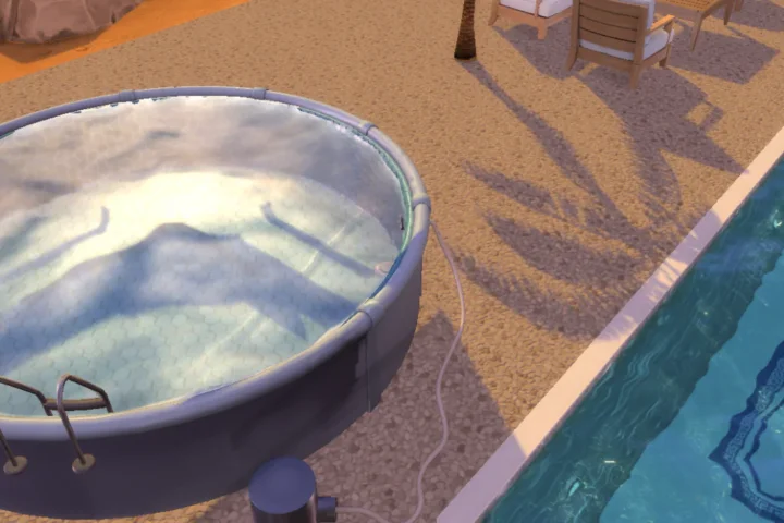 Functional rubber pool