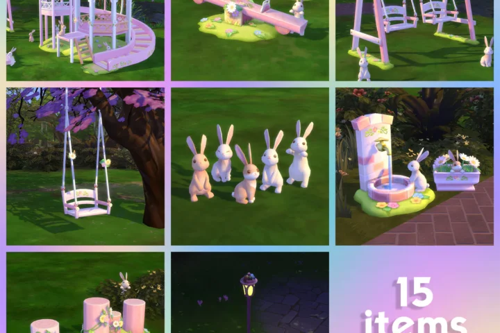 Easter Bunny Park Set