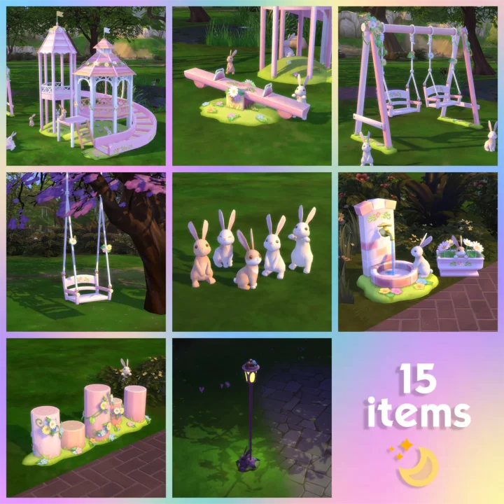 Easter Bunny Park Set
