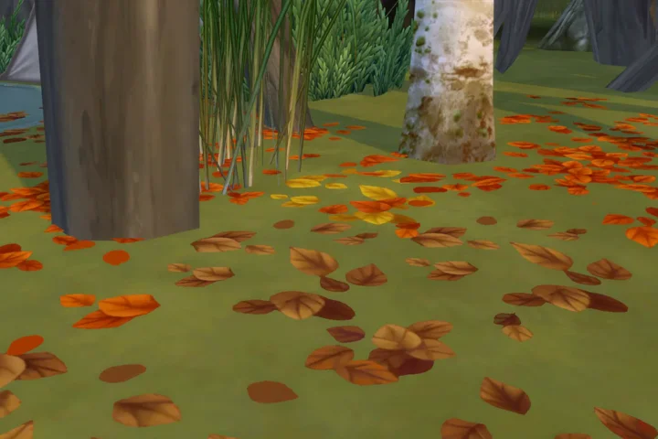 Autumn Ground Leaves
