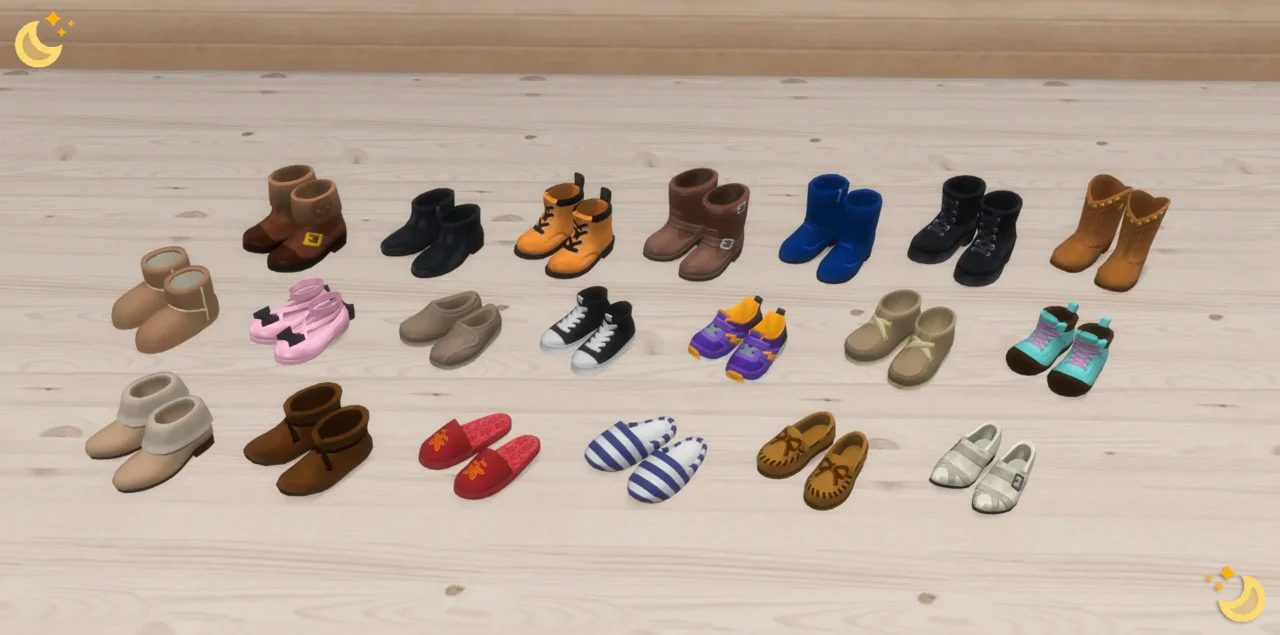 Autumn Shoe Clutter