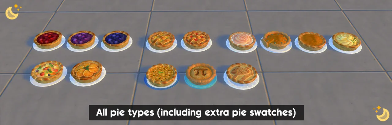 Pies Set
