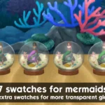 Mermaid Globe Souvenir