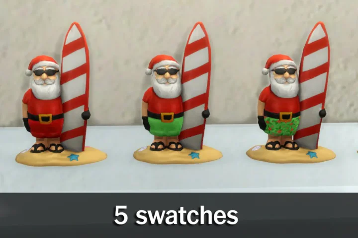 Surfin' Santa Souvenir