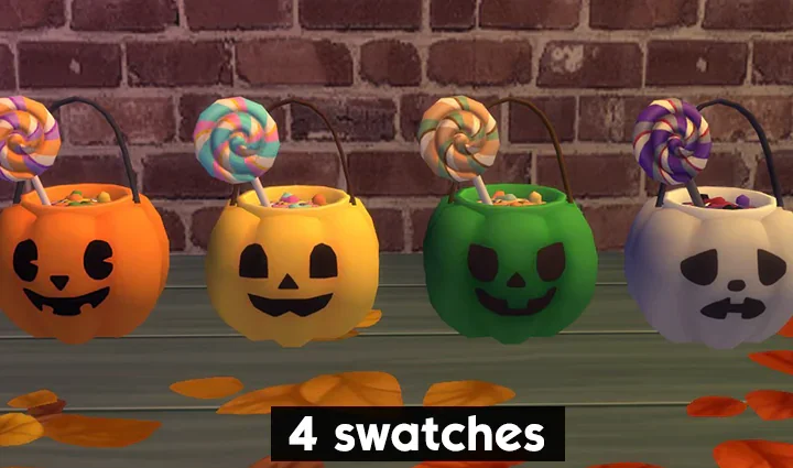 Halloween Candy Bucket