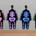Skelly Costume Decor