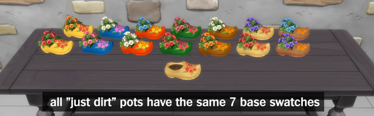 Clog Flower Pots