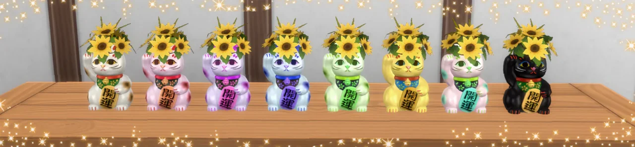 Maneki-neko Flower Pot