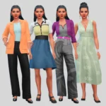 Dynamic Daters Makeover | Ciudad Enamorada Townies | NO CC