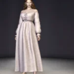 Pure Collection III - Claire Off Shoulder Gown