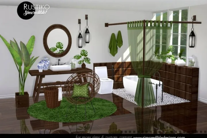 Rustiko bathroom 1 🧖‍♀️ - Furniture