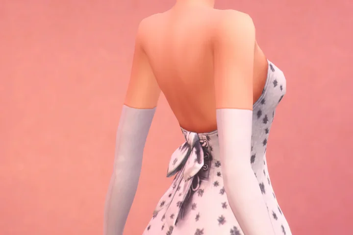 Blackberry Floral Gown - For Audrey V