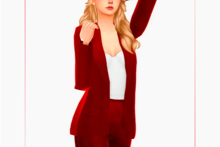 Woman Blazer - Satur - Version 2