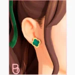 Woman Earrings - Clover 🍀