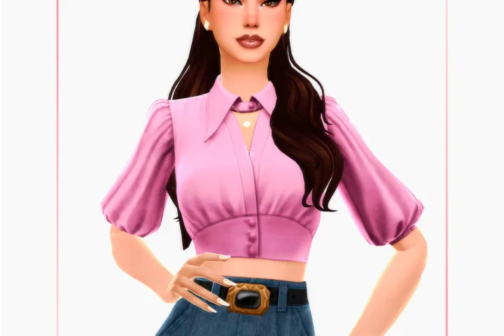 Woman Blouse - Raven - Version 1
