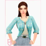 Woman Blouse - Dark Angel - Version 2