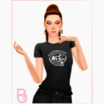 Woman Tee - Cloud - Version 1