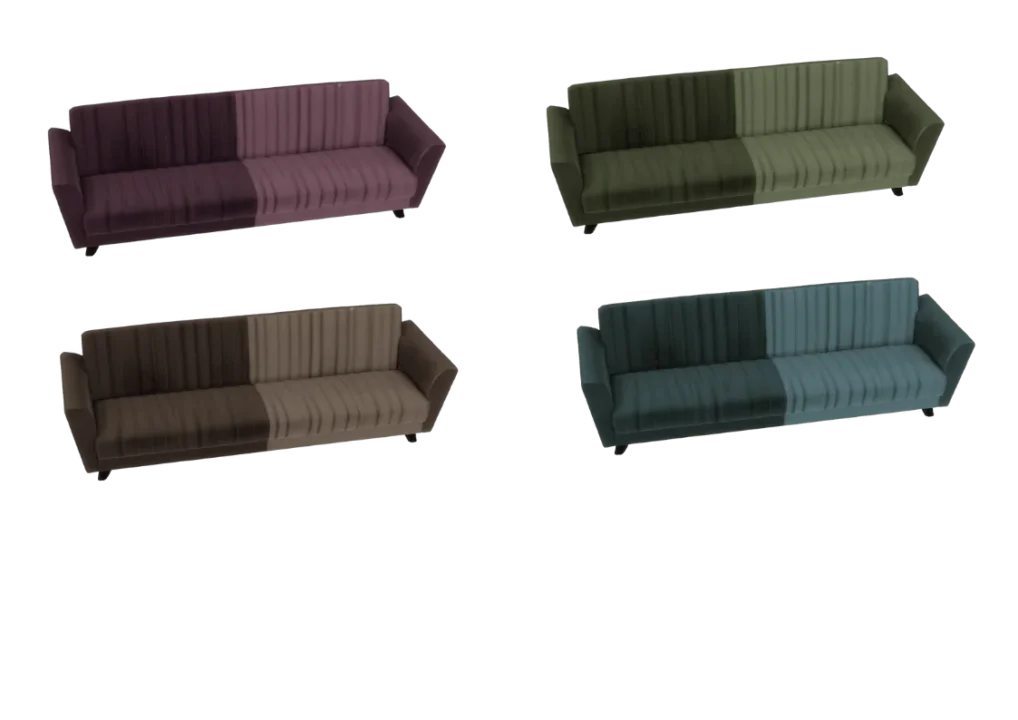 Velvet Eclipse Sofa