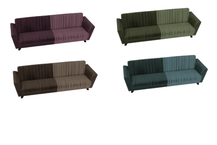 Velvet Eclipse Sofa