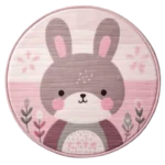 Rabbit Round Rugs : 2 versions