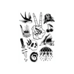 Flash Tattoos - Posters Set