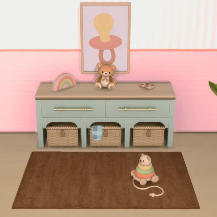 Cozy Bear Kids Clutter