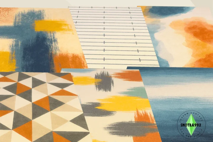 Modern Patterned Rugs