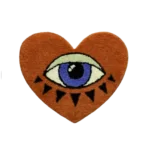 Heart rug