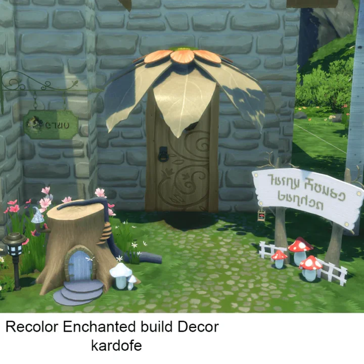 Recolor Enchanted build Decor