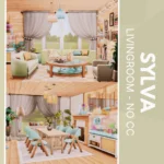 Sylvia Livingroom - No CC