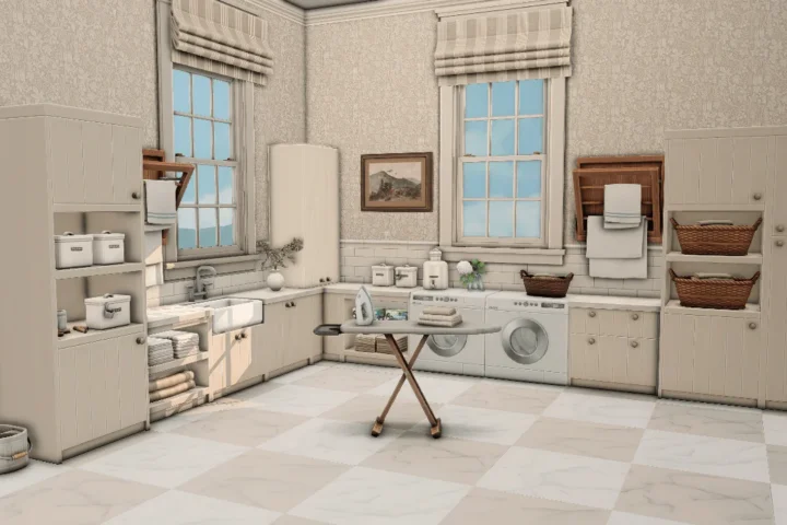 🧺 Spacious Laundry Room