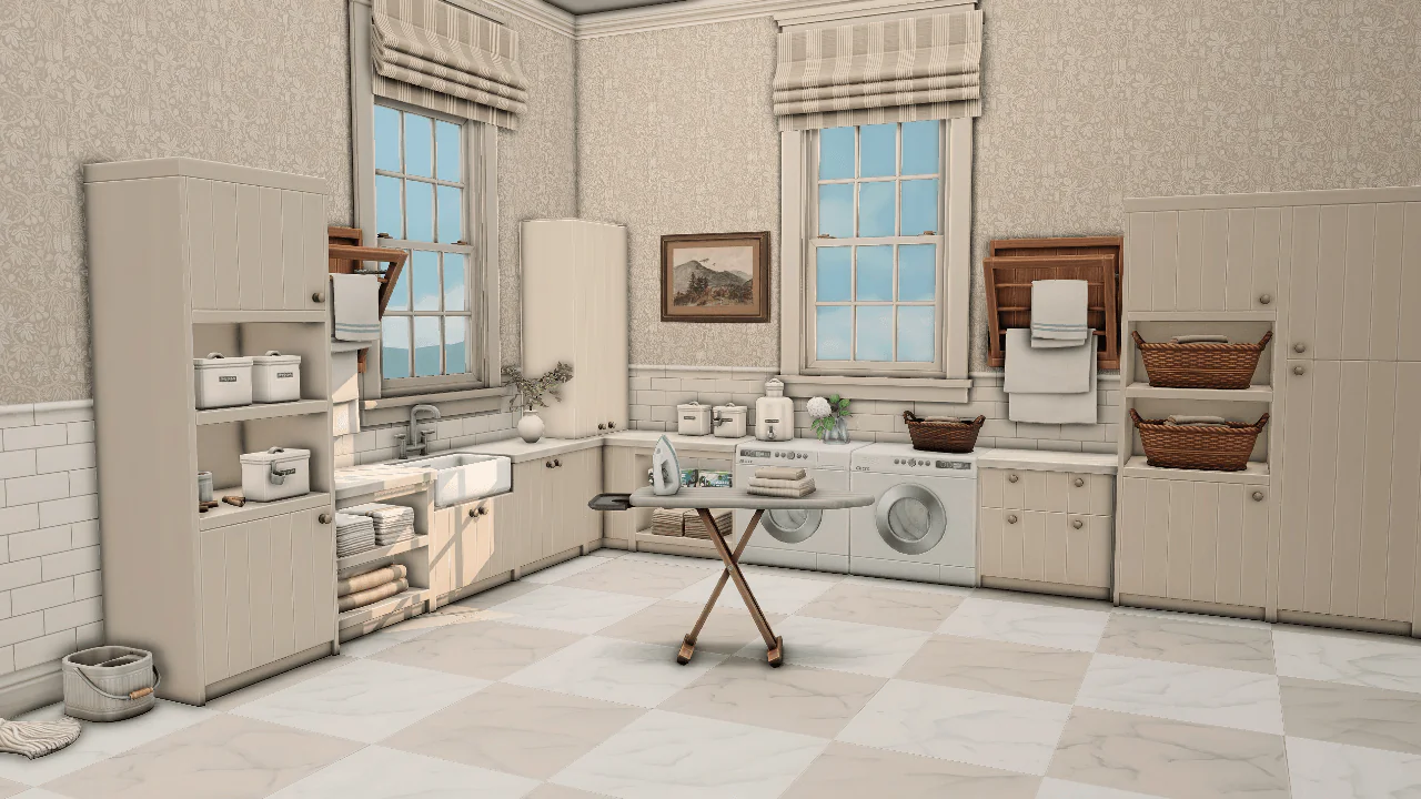 🧺 Spacious Laundry Room