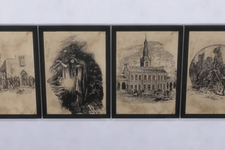 Vintage paintings by Snotra902