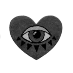 Heart rug