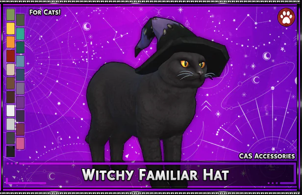 Witchy Familiar Hat