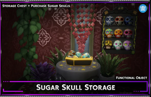 Sugar Skull Storage