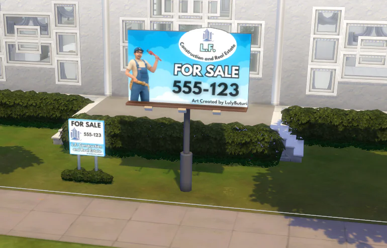 billboard for sale if and sold