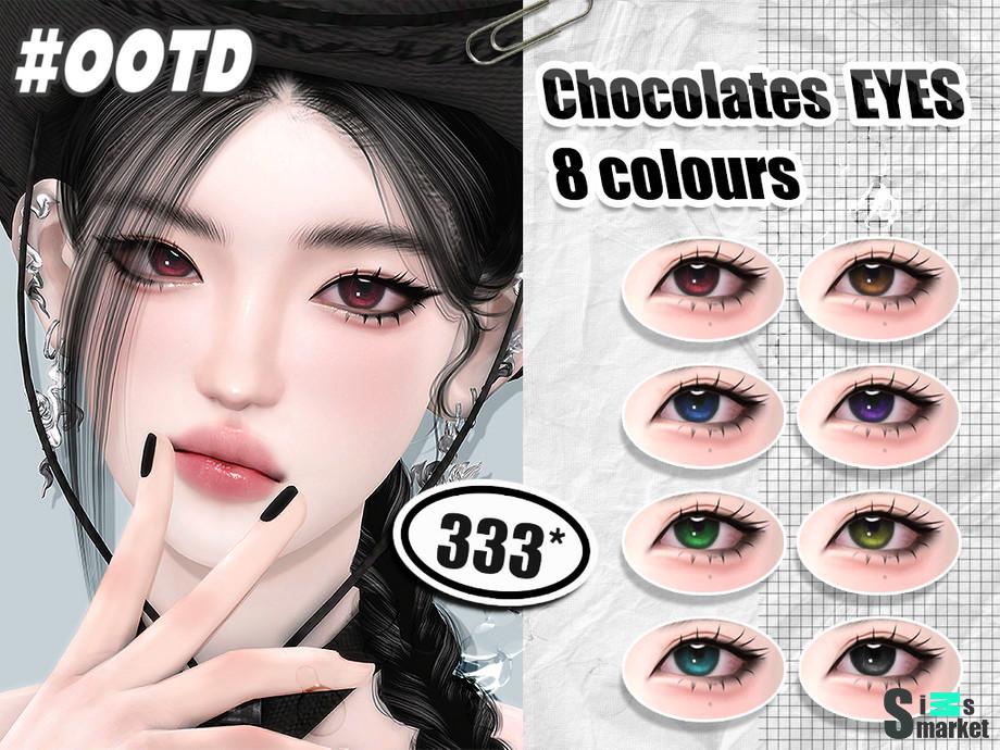 333-Chocolates eyes-для Симс 4 для Симс 4. Скачать мод