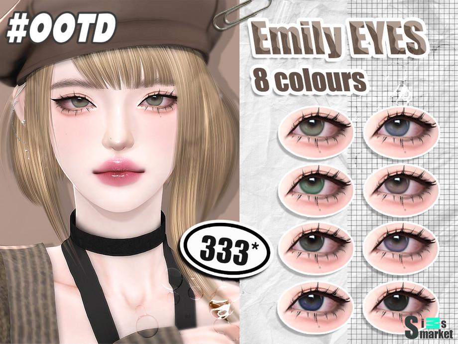 333-Emily eyes-для Симс 4  для Симс 4. Скачать мод