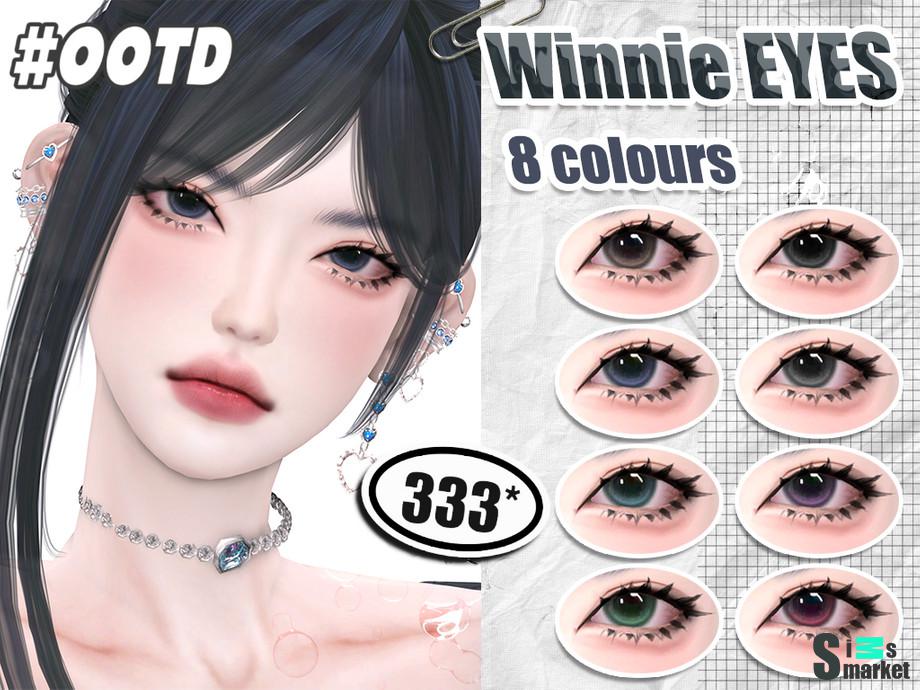 333-Winnie eyes-для Симс 4 для Симс 4. Скачать мод