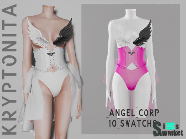 angel_coRPTTT_By_Kryptonita_DayanaOliveira для Симс 4. Скачать мод