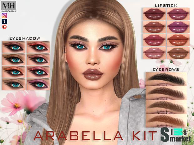 Arabella CC Kit для Симс 4. Скачать мод