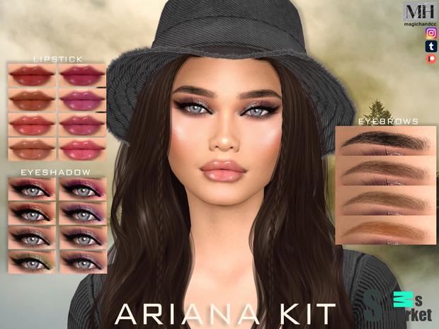 Ariana CC Kit для Симс 4. Скачать мод