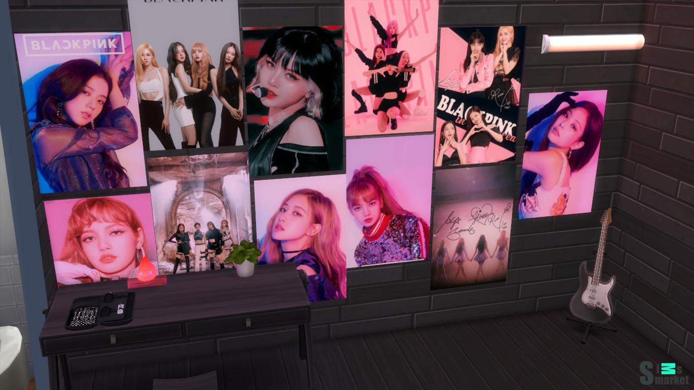 Blackpink для Симс 4. Скачать мод