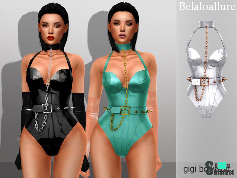 Боди Gigi by belal1997 для Симс 4. Скачать мод