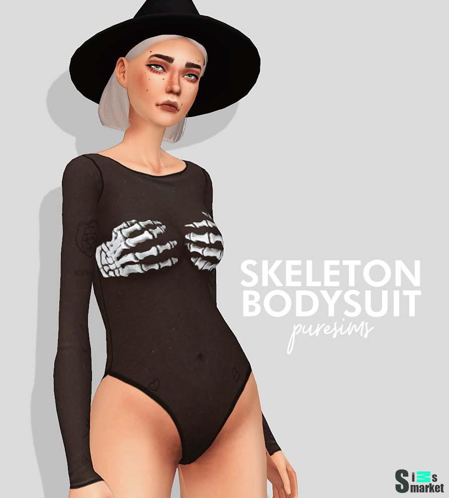 Боди "SKELETON BODYSUIT" для Симс 4 для Симс 4. Скачать мод Боди "SKELETON BODYSUIT" для Симс 4 для Симс 4. Скачать мод