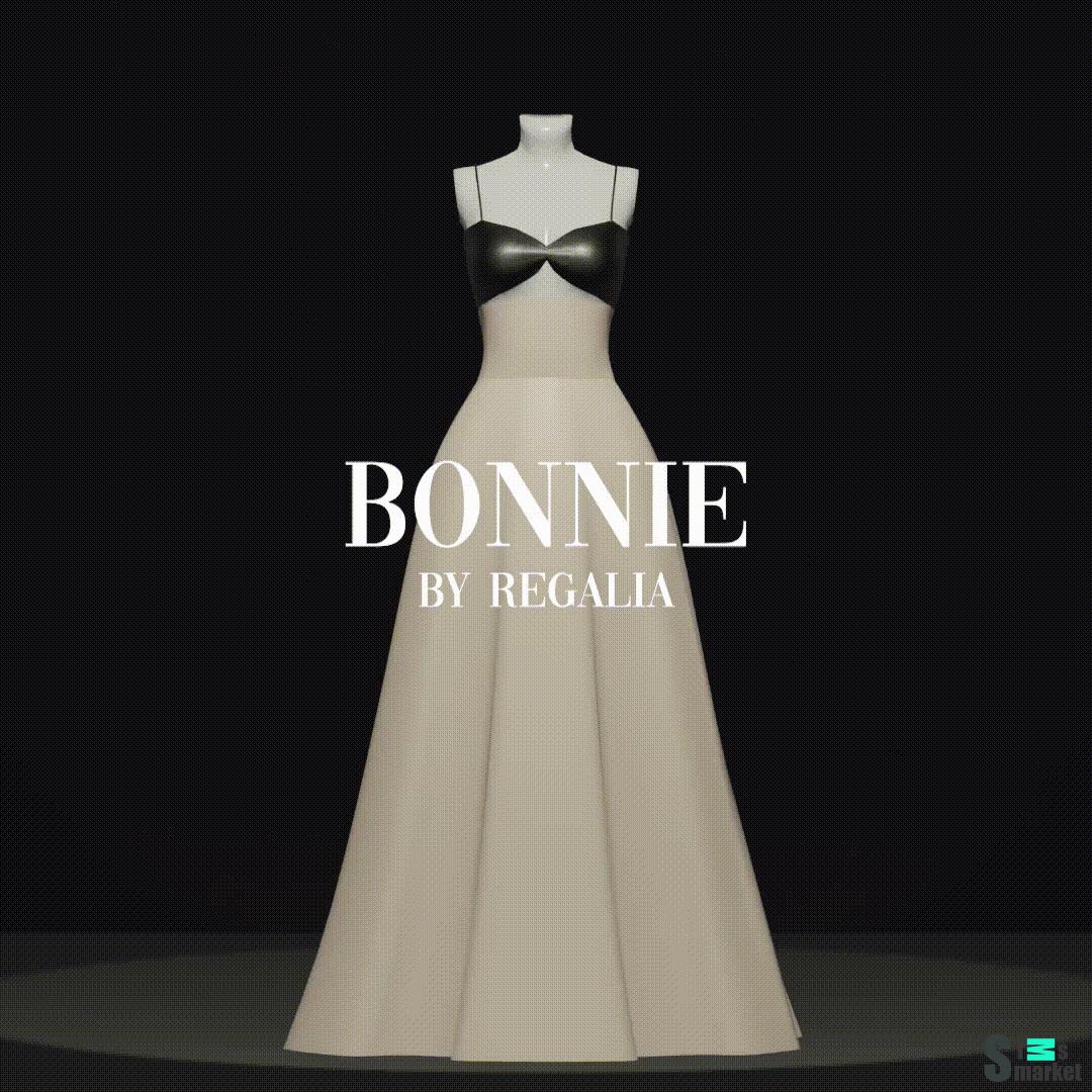 Bonnie Dress by Regalia для Симс 4. Скачать мод